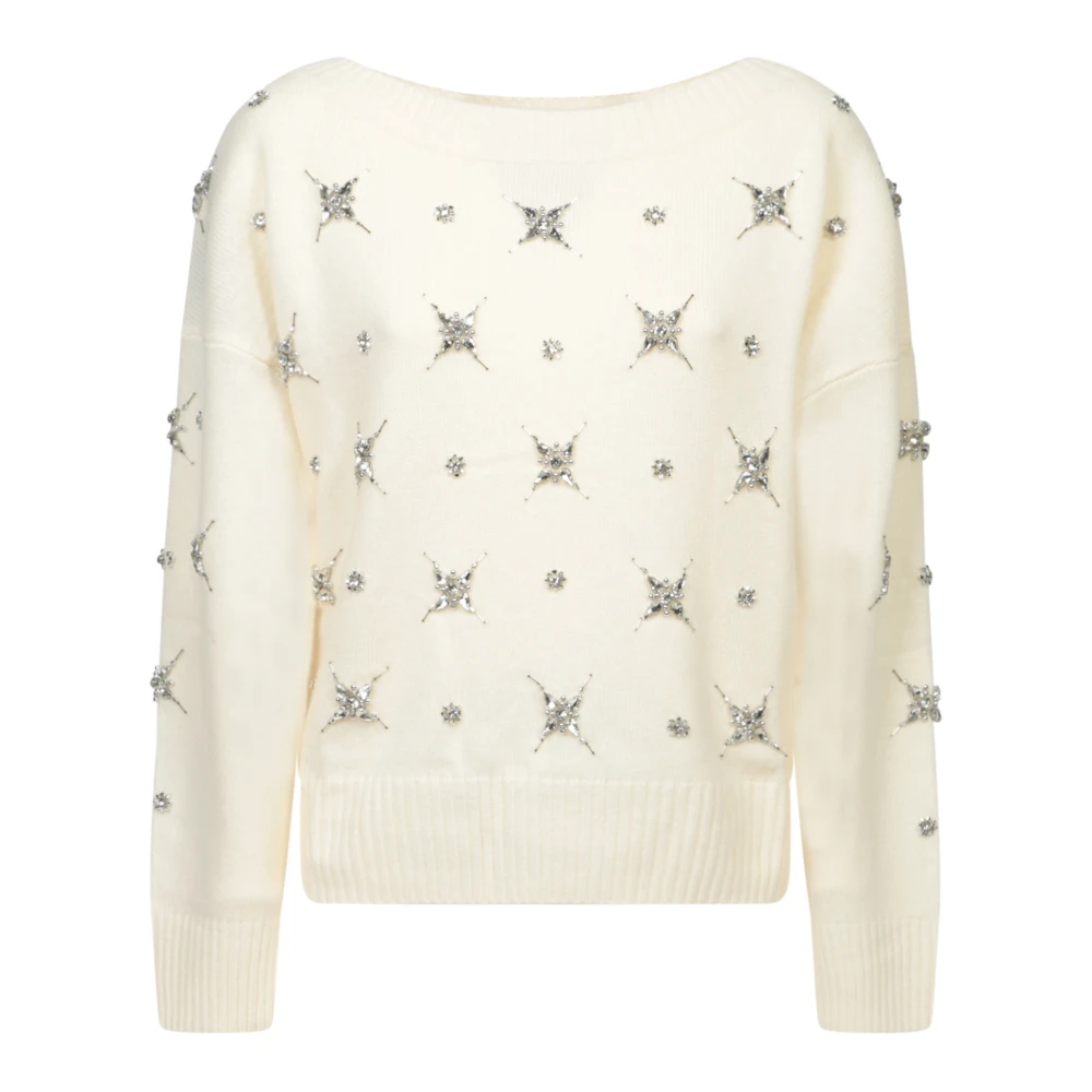 Pinko Stijlvolle Gebreide Kleding Collectie White Dames