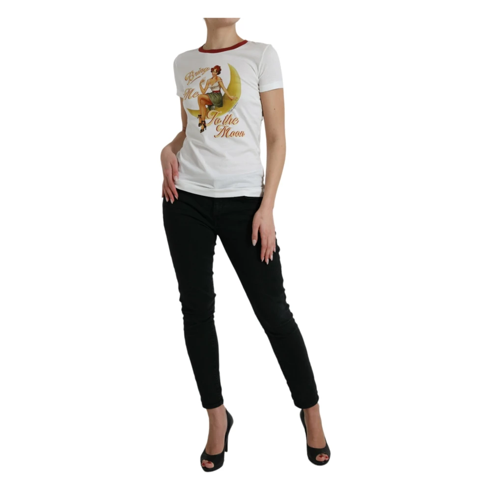 Dolce & Gabbana T-Shirts White Dames