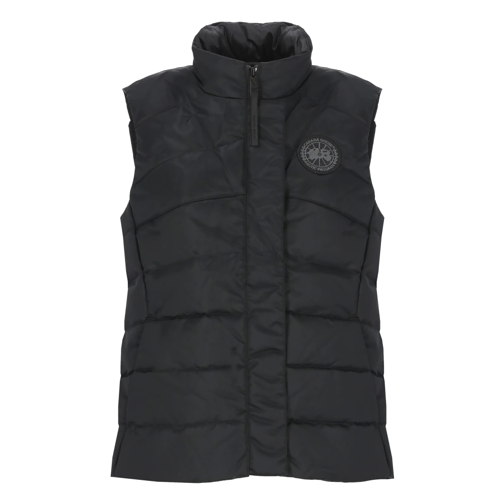 Canada Goose Gewatteerde Zwarte Husky Jas Black Dames