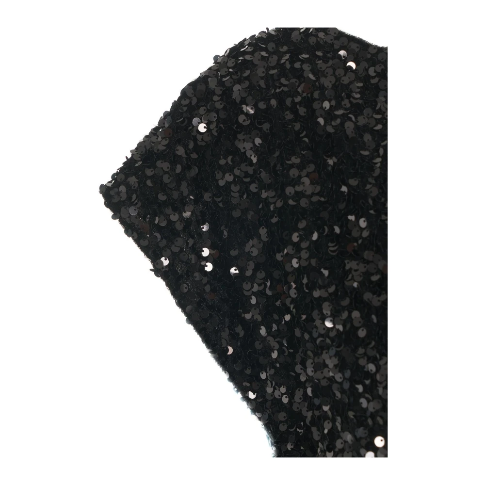 Elisabetta Franchi Zwarte Overall Aw24 Dameskleding Black Dames