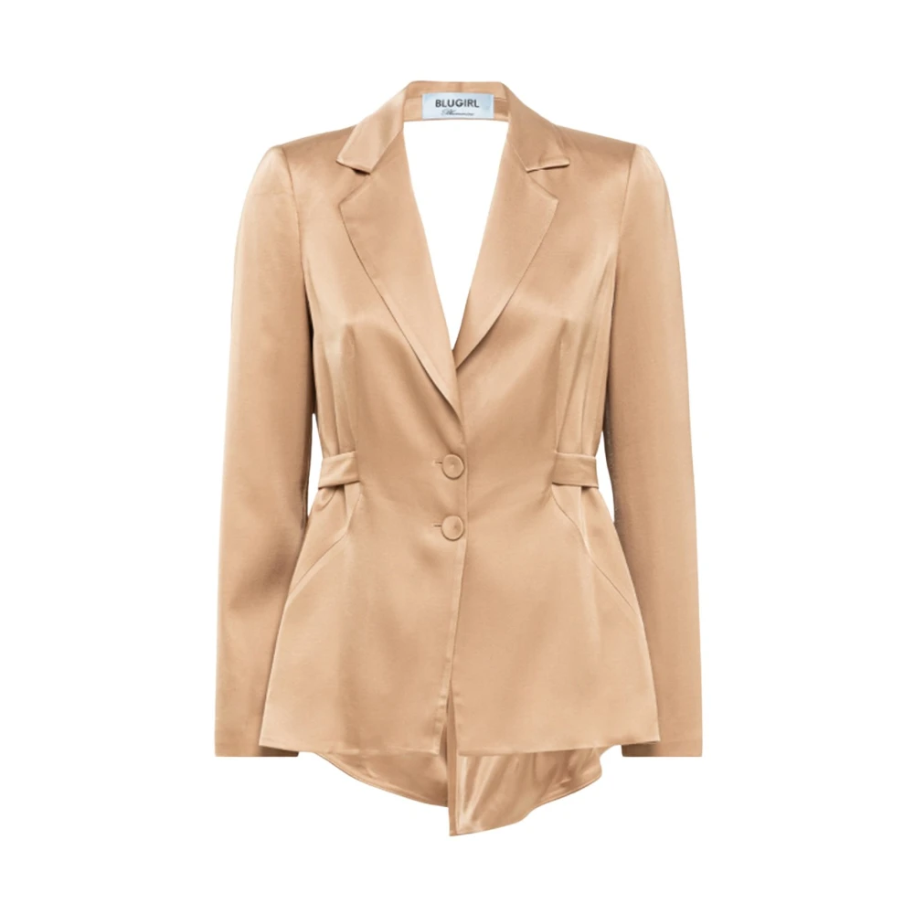 Blugirl Donna Beige Giacche, M, New,