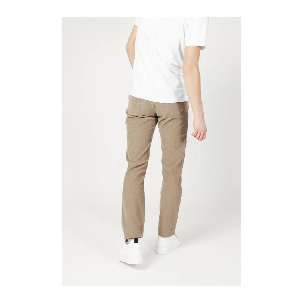 Jeckerson Slim Katoen Beige Jeans Broek Beige Heren