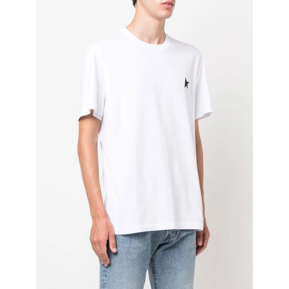 Golden Goose One Star T-Shirt White Heren