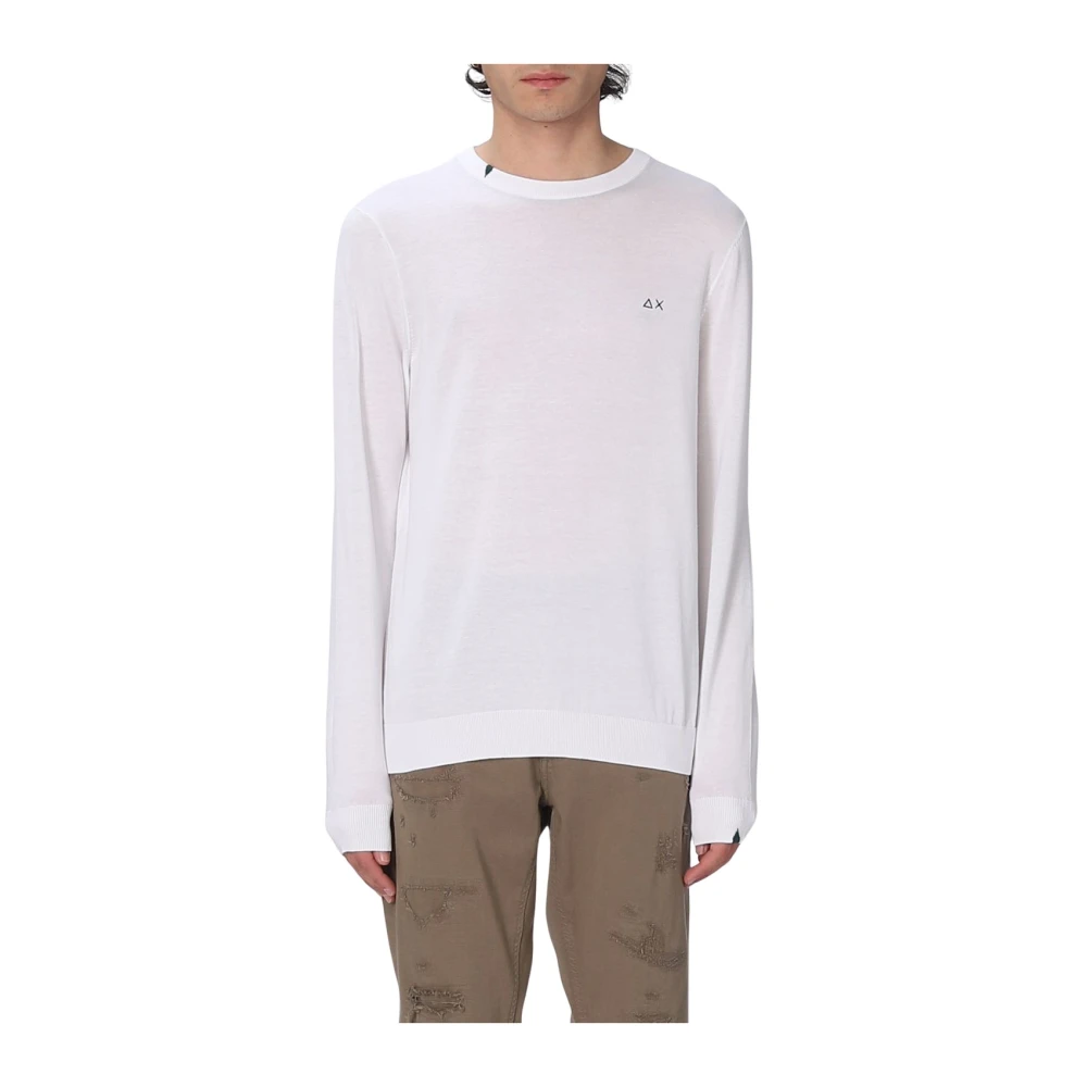 Sun68 Stijlvolle Sweatshirts en Hoodies White Heren