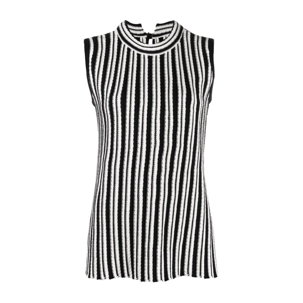 Jil Sander Mujer Multicolor - Elegante Chaleco Blanco De Algodón - Tops - S