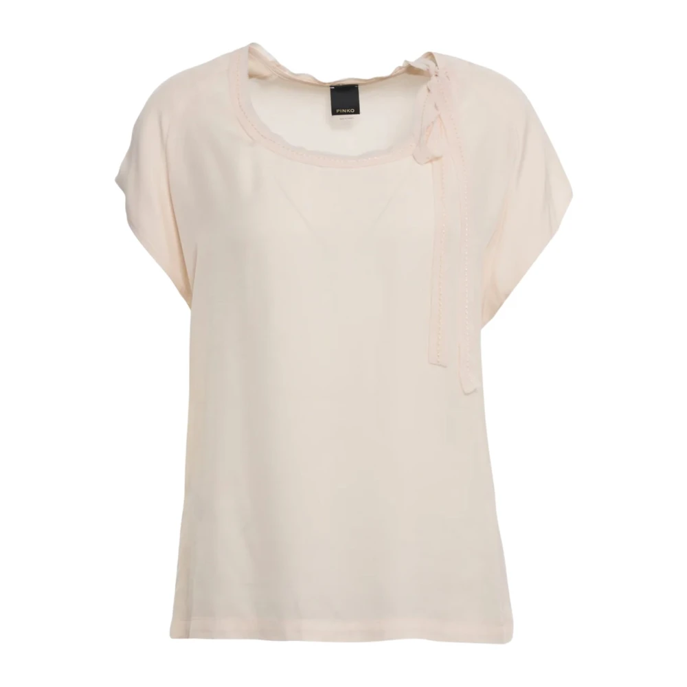 Pinko Women's Pink O, Blouses, L, Bertha Blusa
