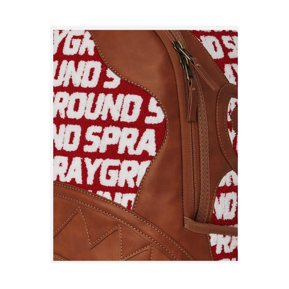 Sprayground Multifunctionele Ritszakken Brown Heren
