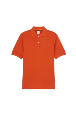 polo-a-rayures-artiste-orange