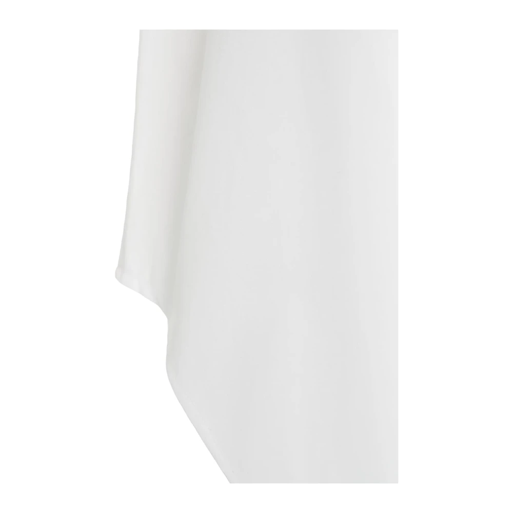Himon's Witte Mouwloze Blouse Elegante Stijl White Dames