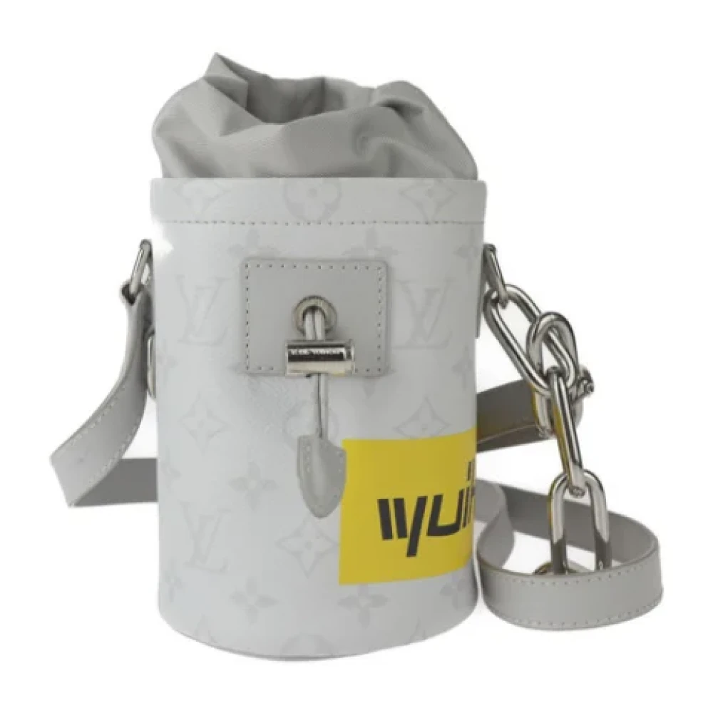 Louis Vuitton Vintage Pre-owned Leather shoulder-bags White Heren