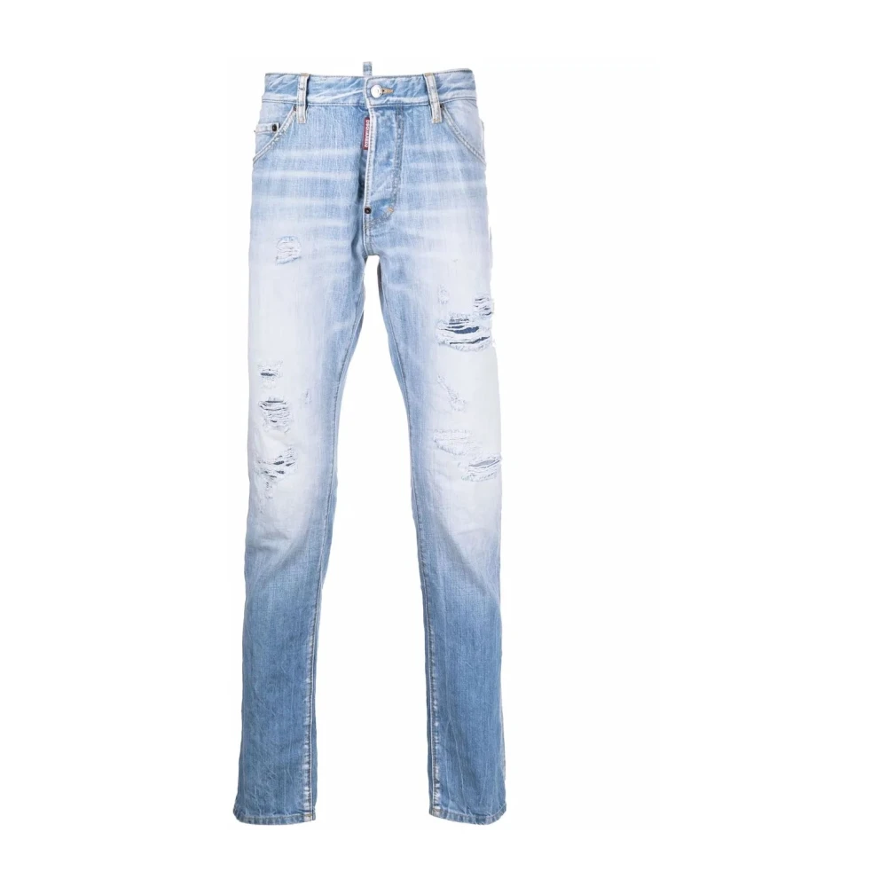 Dsquared2 Casual 5-Pocket broek in marineblauw Blue Heren