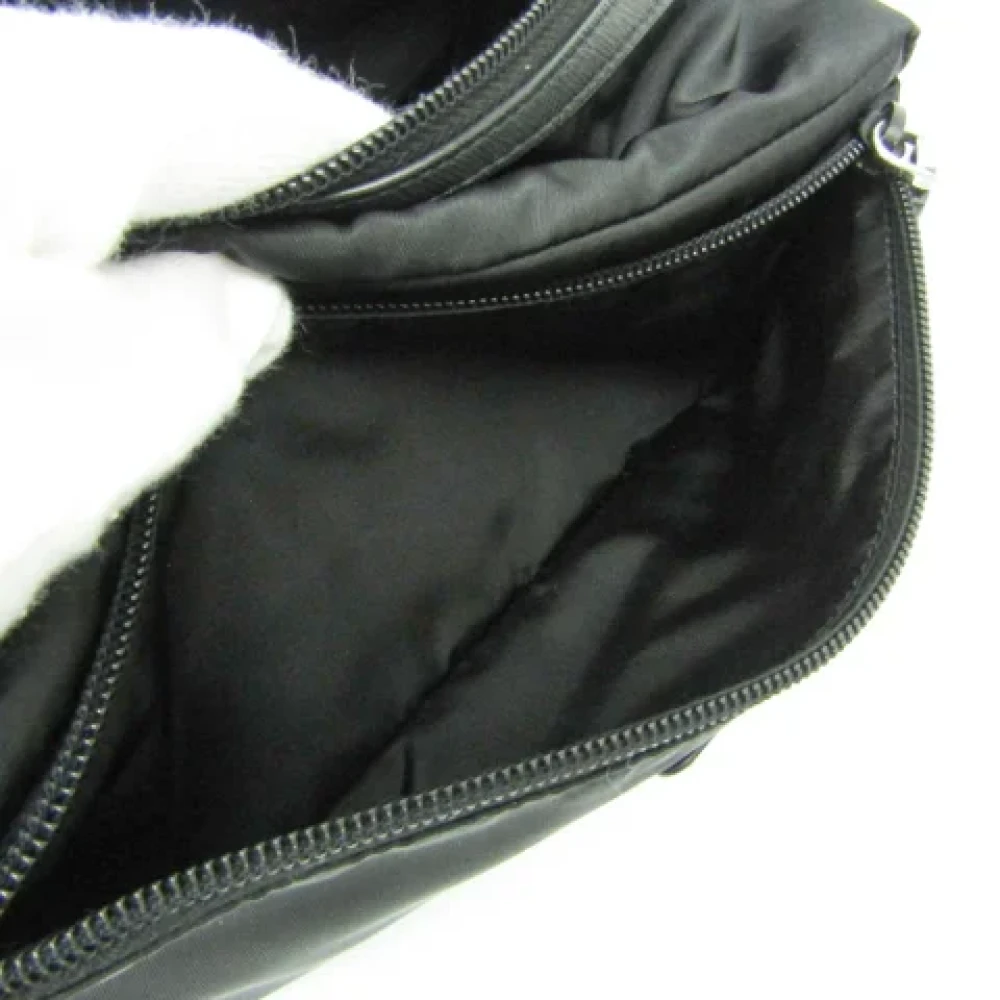 Prada Vintage Pre-owned Leather prada-bags Black Dames