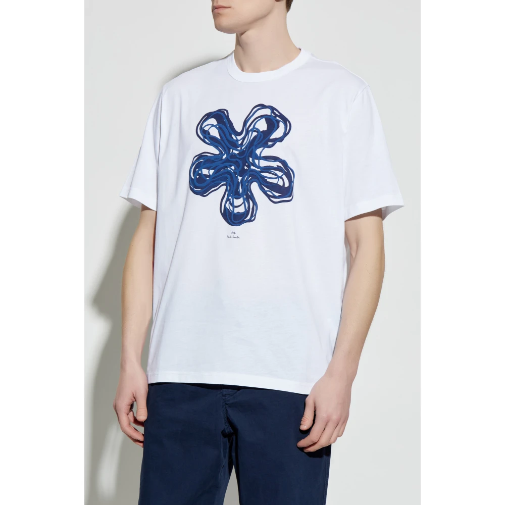 PS By Paul Smith T-shirt met print White Heren