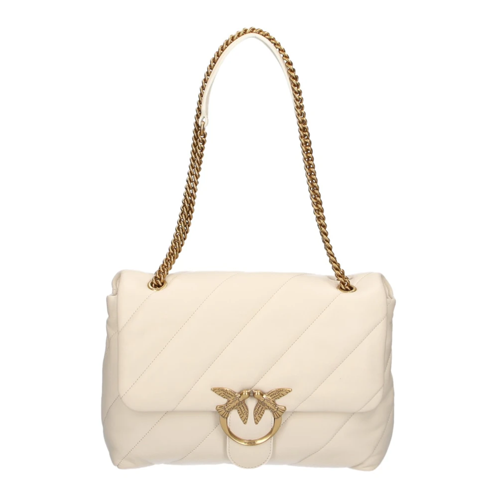 Pinko Donna Bianco - Big Love Bag Puff Maxi Quilt - Bags - One Size