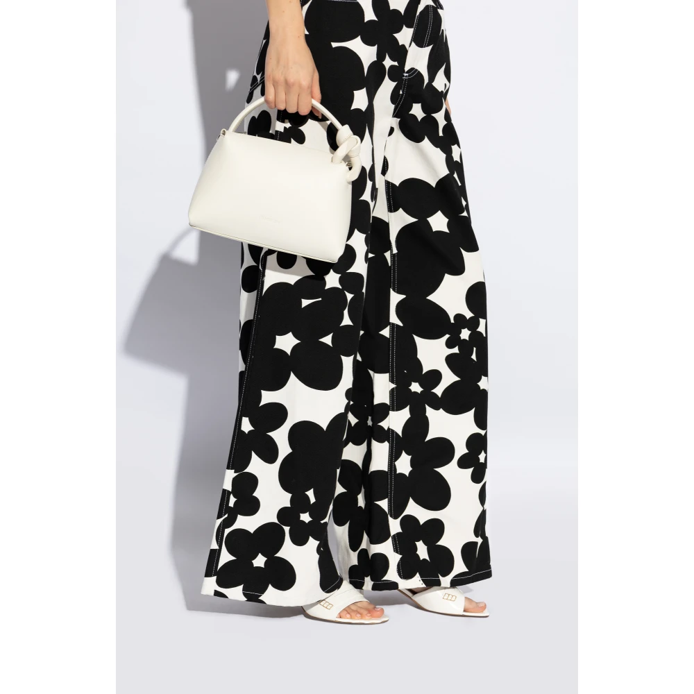 JW Anderson Leren handtas Beige Dames