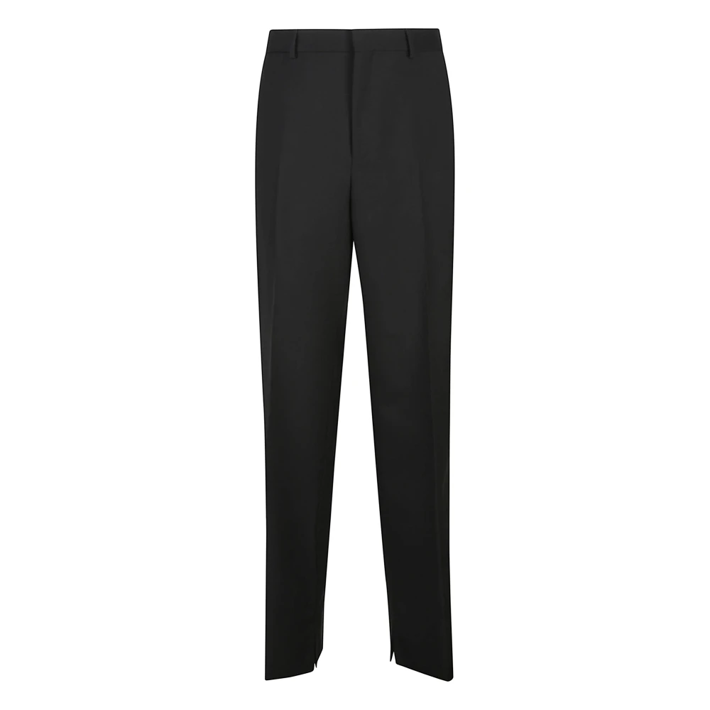 Gucci Men's Black Straight Trousers