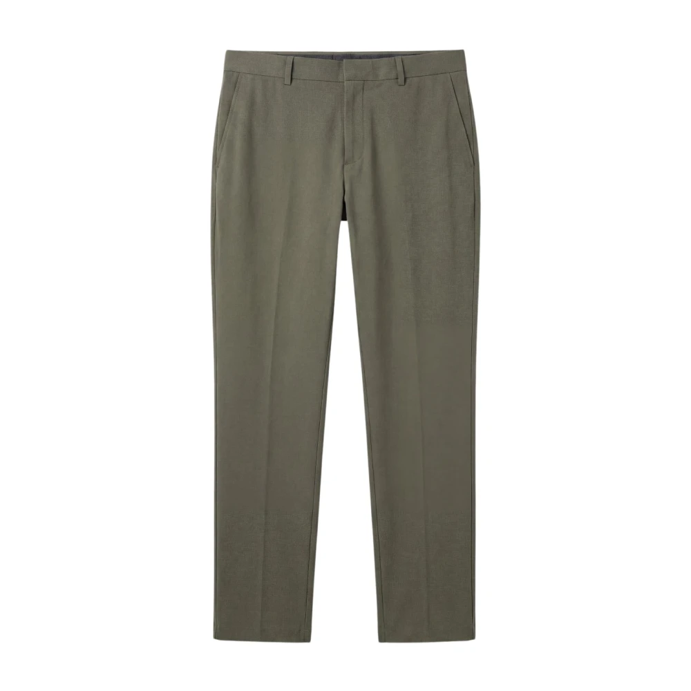 Pt Torino Homme Gris Pantalons, Taille: M Slim-Fit Pantalons