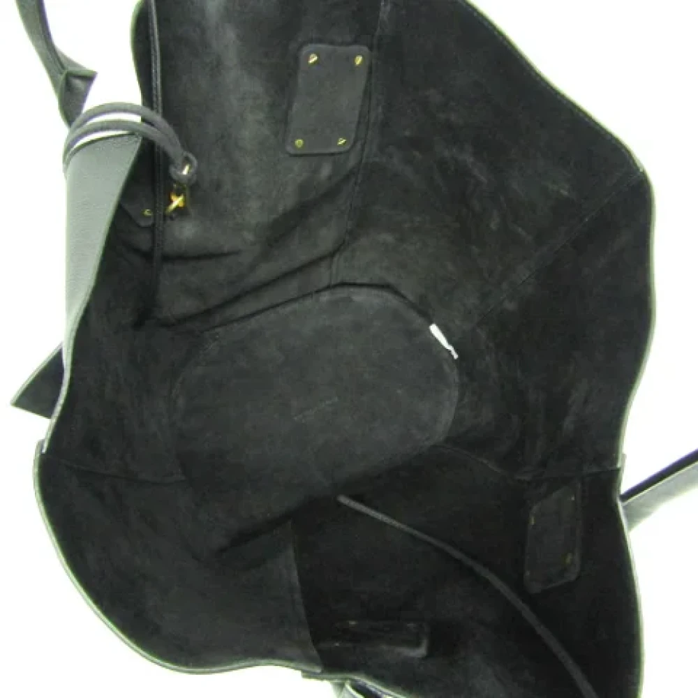 Bottega Veneta Vintage Pre-owned Leather totes Black Dames