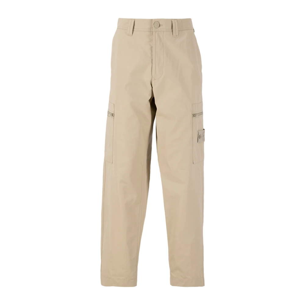 Stone Island Ghost Cargo Broek 'Beige' Urban Stijl Beige Heren