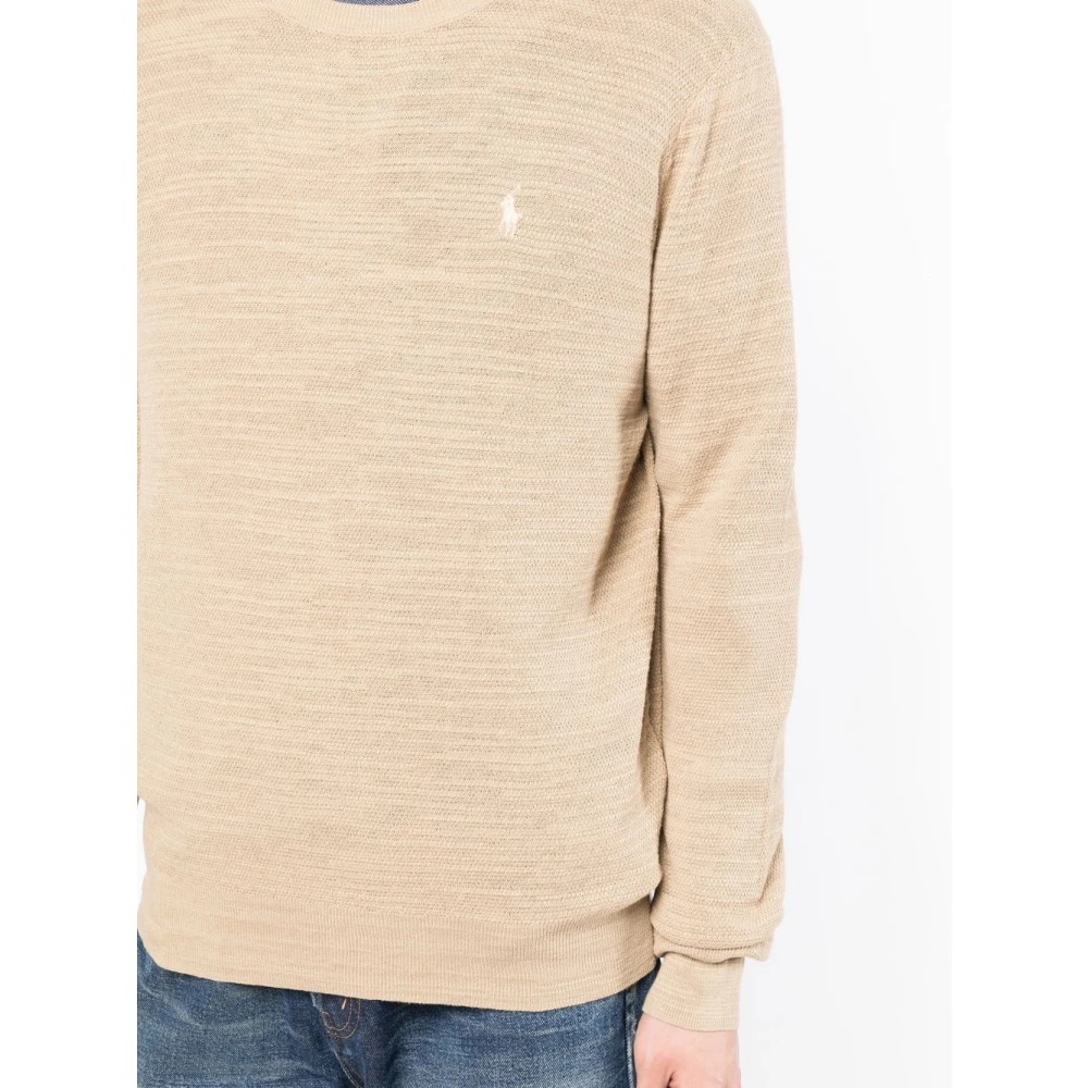Polo Ralph Lauren Beige Pullover Sweater Beige Heren
