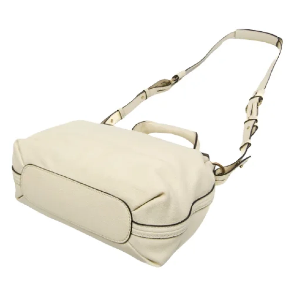 Chloé Pre-owned Leather handbags Beige Dames