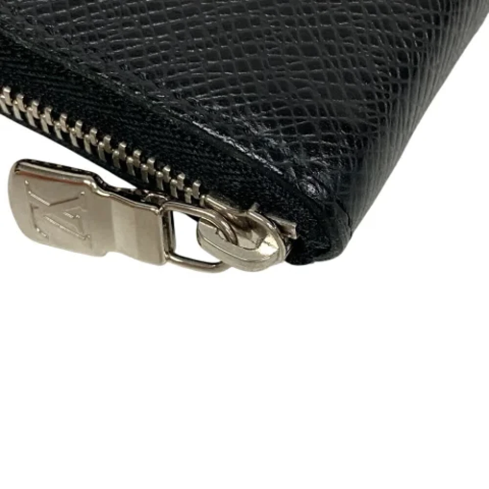 Louis Vuitton Vintage Pre-owned Leather wallets Black Heren