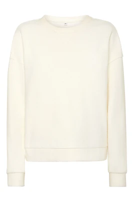 Boxy Fit Sweatshirt Round Neck LS