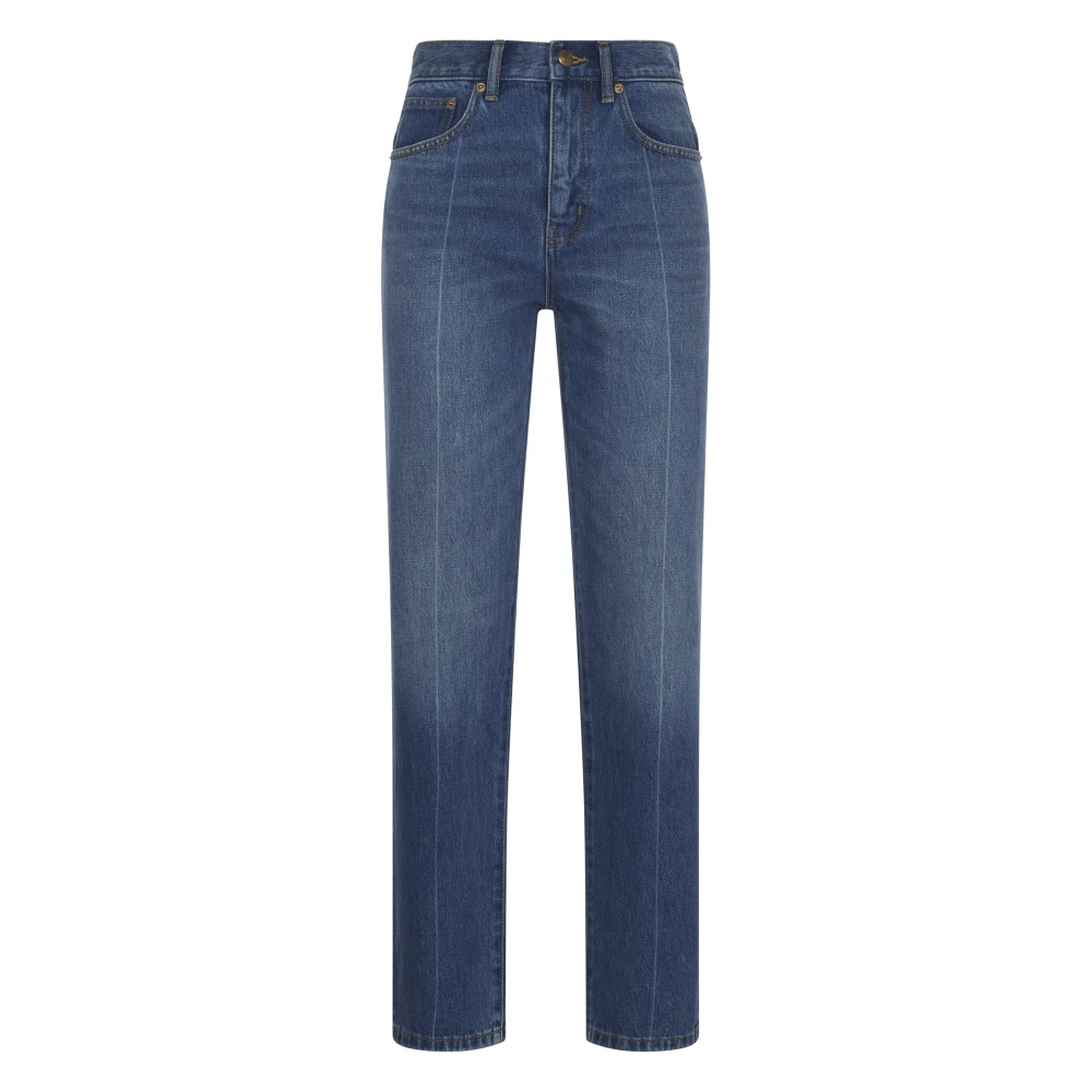 TORY BURCH Klassieke Denim Jeans voor dagelijks gebruik Blue Dames