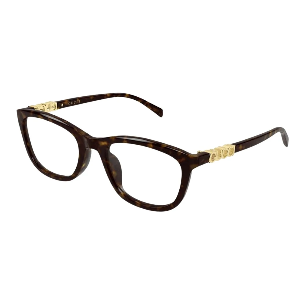 Gucci Women's Brown Glasses, 53 Mm, Optical Frame