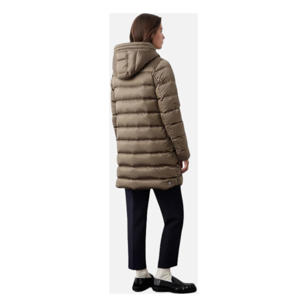 Colmar Reversibele Quilted Jas met Glinsterende Effect Brown Dames