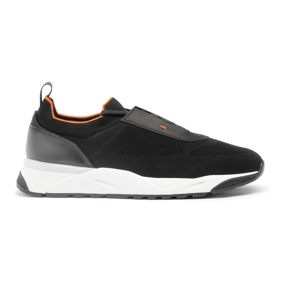 SANTONI - Sneakers nere - Uomo - Taglia 9 - Immagine 2
