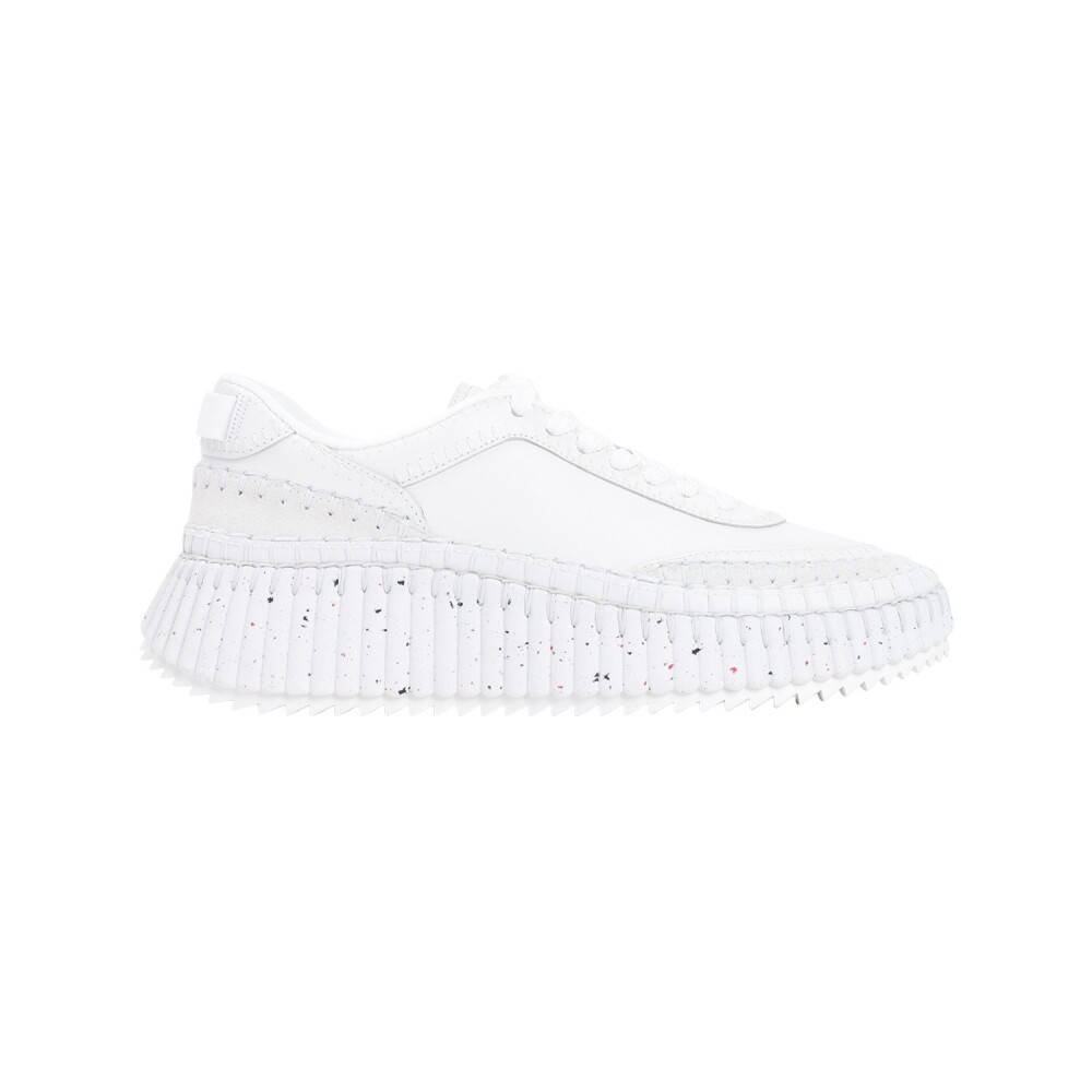 Witte Sneakers Chic Stijl Chloe Dames Miinto