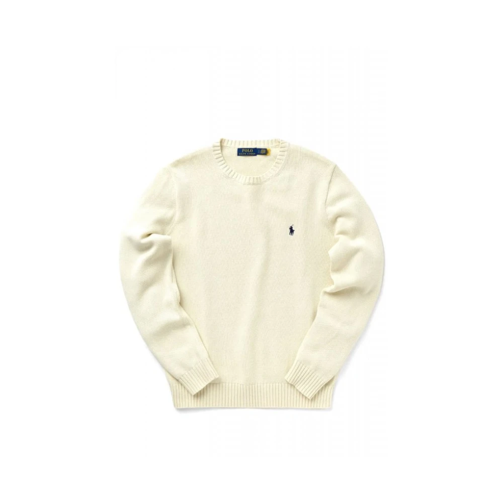 Ralph Lauren Beige Crewneck Sweater