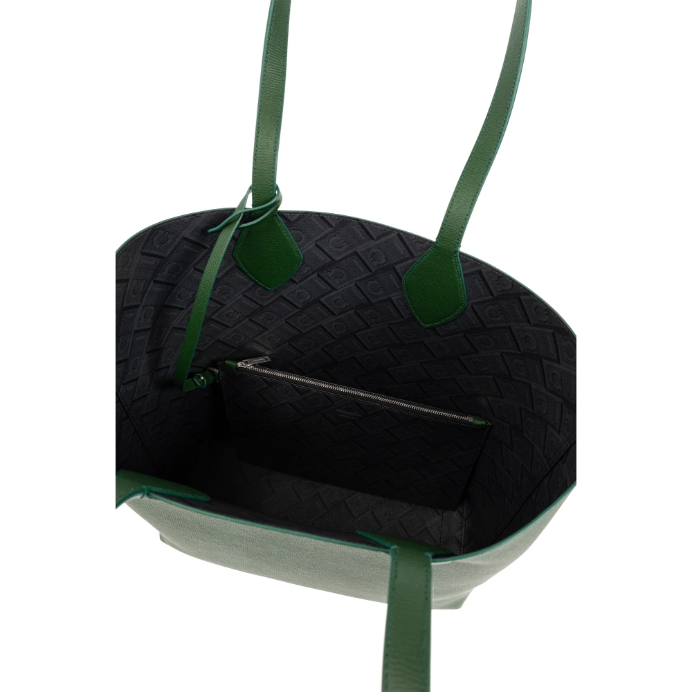 Salvatore Ferragamo Tas type Shopper Green Heren