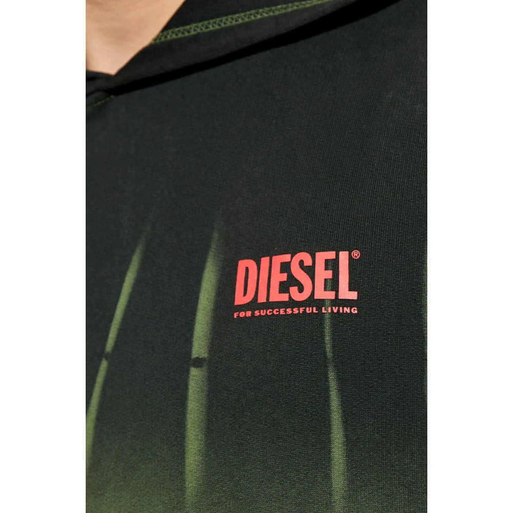 Diesel Sweatshirt S-Boxt-Hood-R2 Green Heren