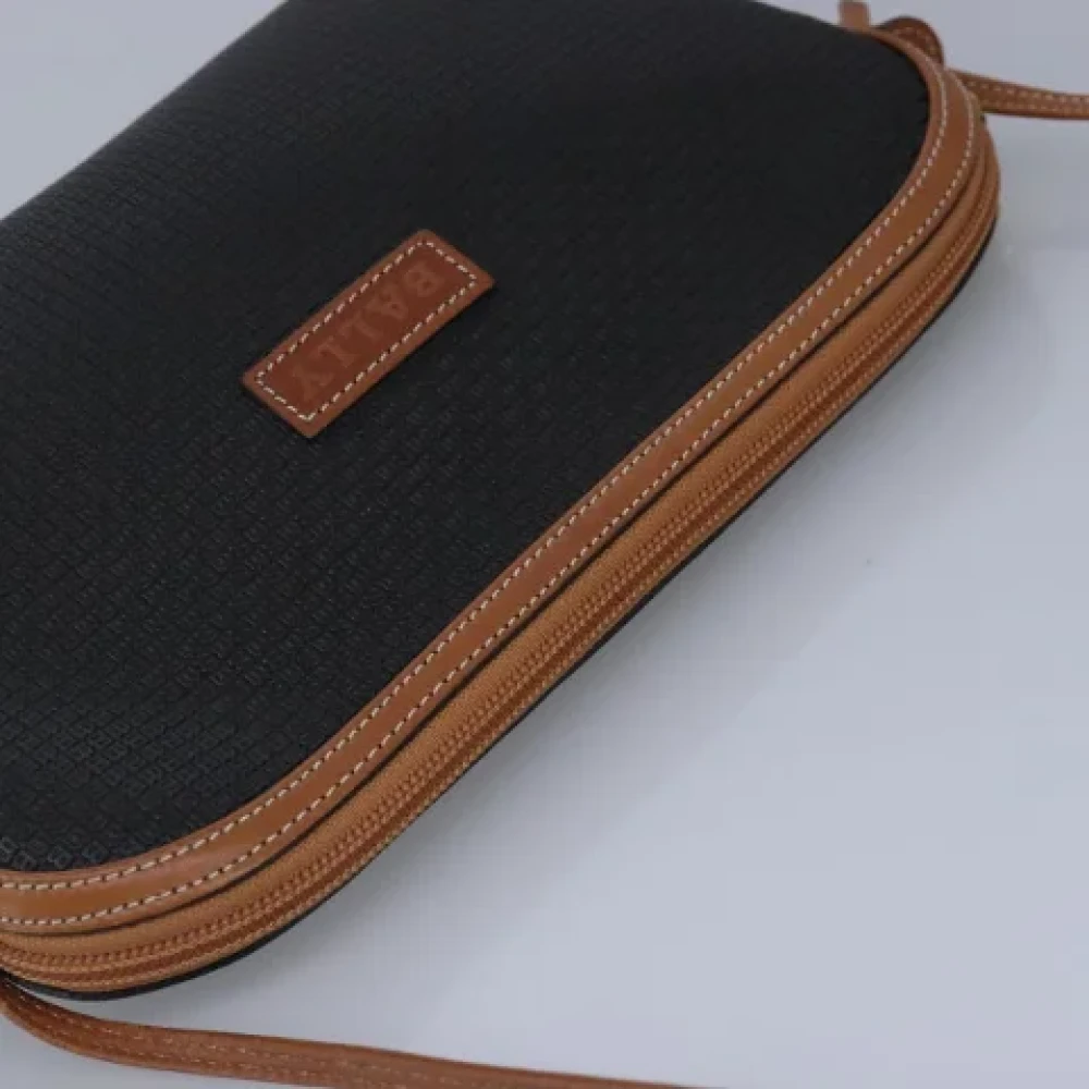 Bally Pre-owned Leather shoulder-bags Black Dames