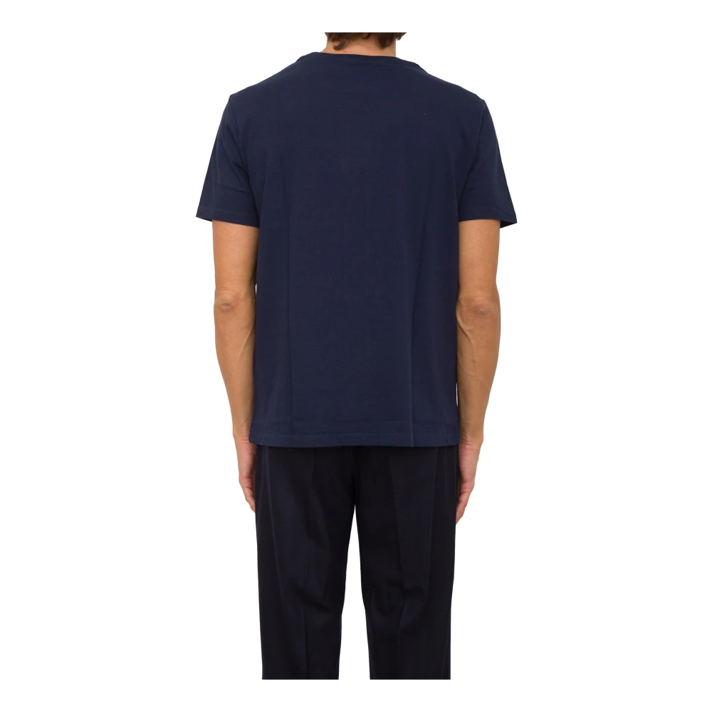 ETRO Blauwe Roma T-shirt Blue Heren