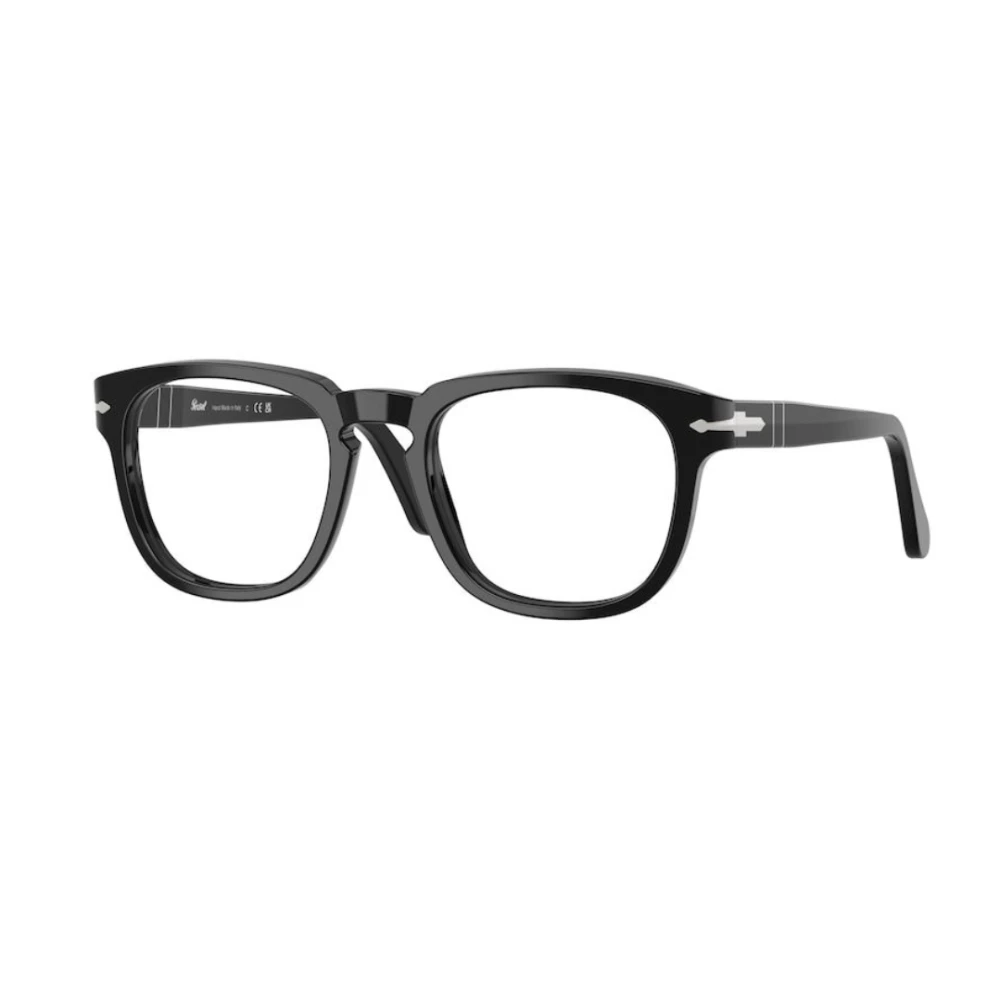 Persol Moderne klassieke bril met gepolariseerde lenzen Black Unisex