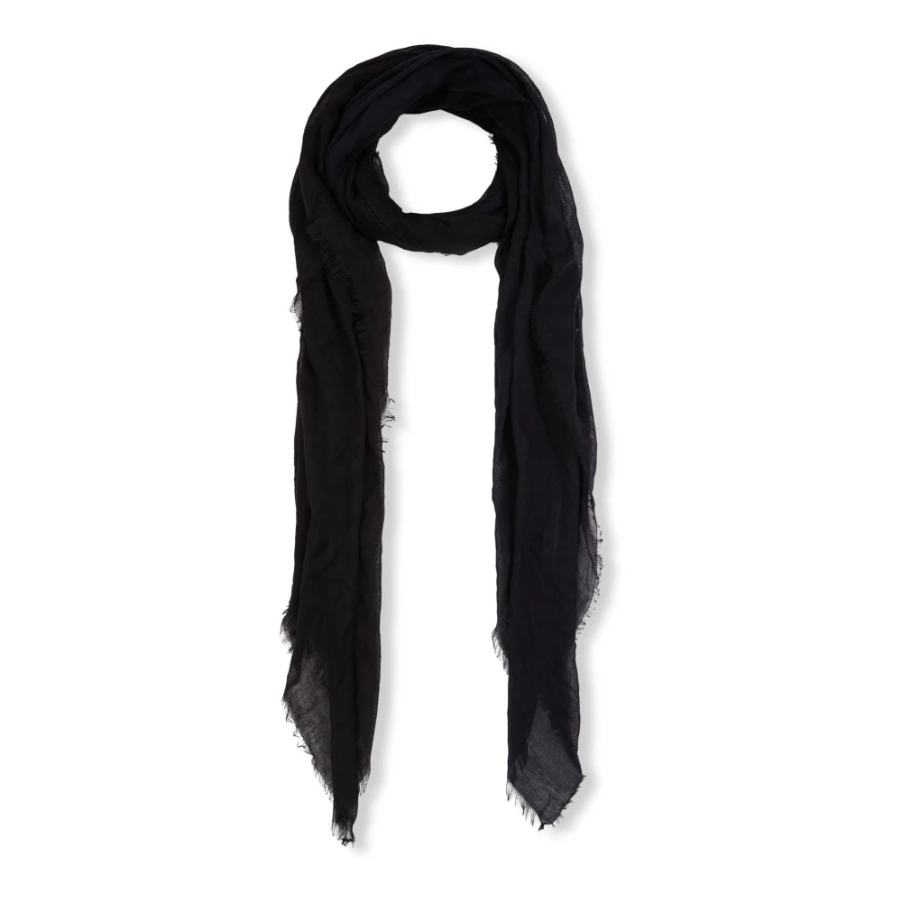 Cortana Blue Scarves, Female, One Size, Dream, Tricolor Dark And Black Foulard
