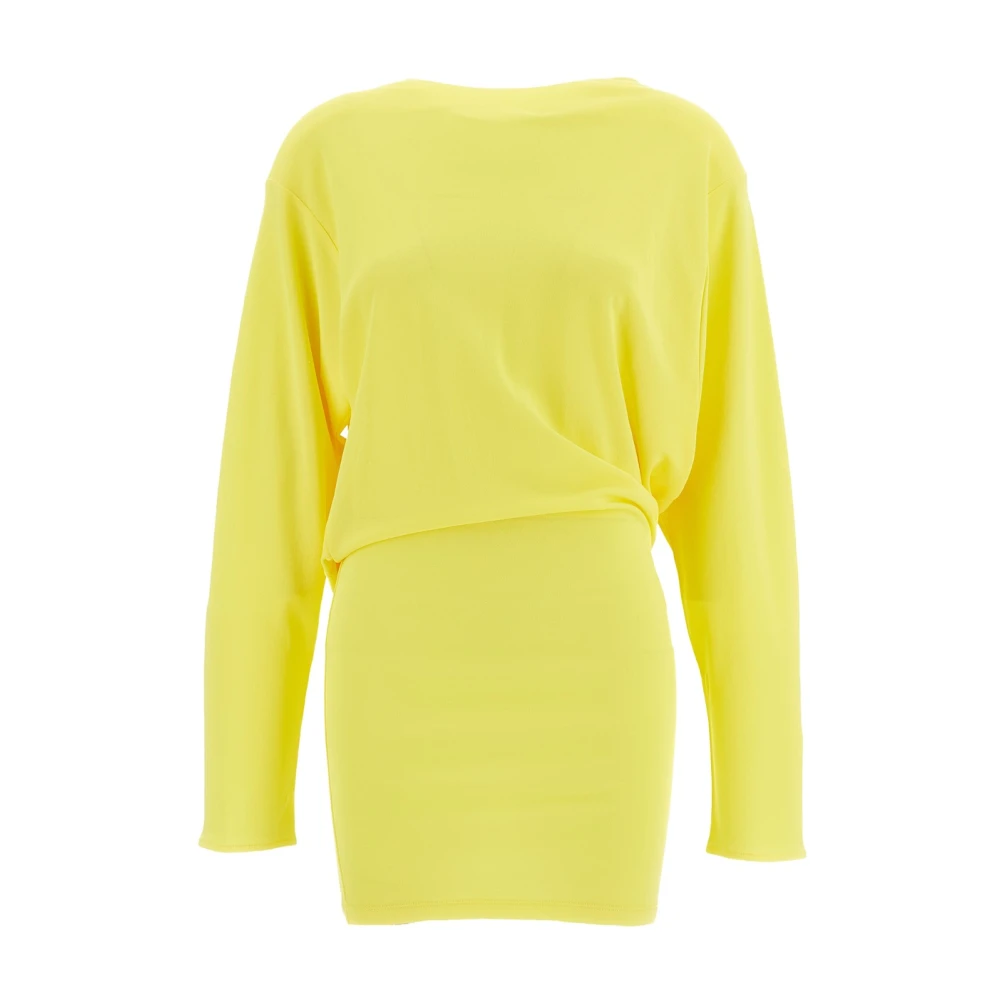 Jacquemus Yellow Summer Dresses - Female - Short Dresses - Xs - Dresses