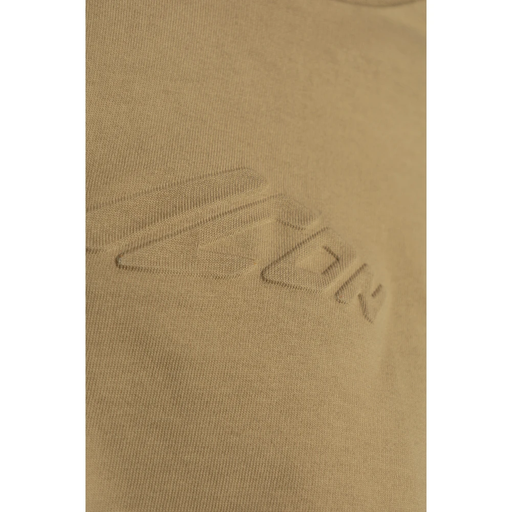 Dsquared2 Korte loszittende t-shirt Beige Dames