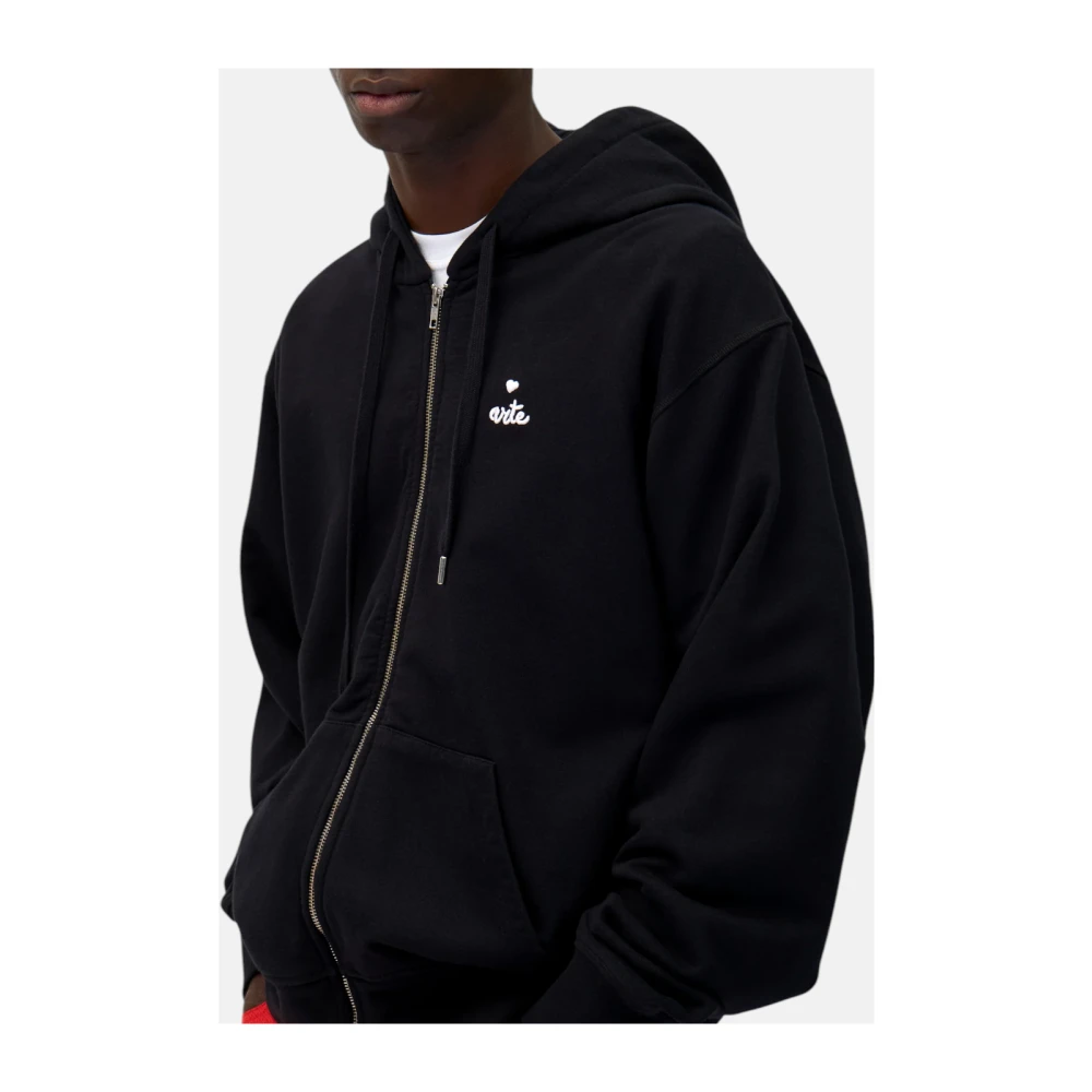 Arte Antwerp Zip Hoodie Black Heren