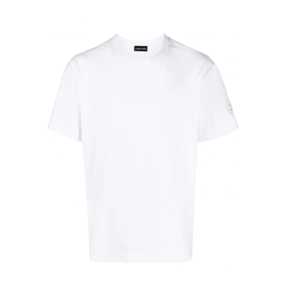 Canada Goose Relaxed Gladstone T-shirt in wit White Dames