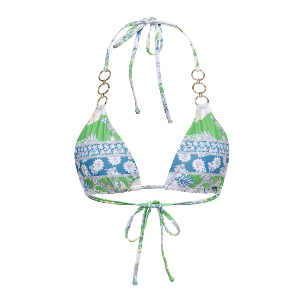 Only RIO Bikini Top met Chain Rings Multicolor Dames