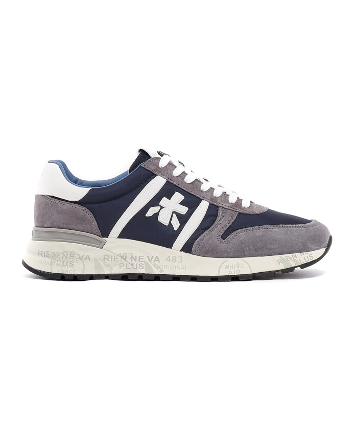 sneakers-bleu-lander-daim-nylon