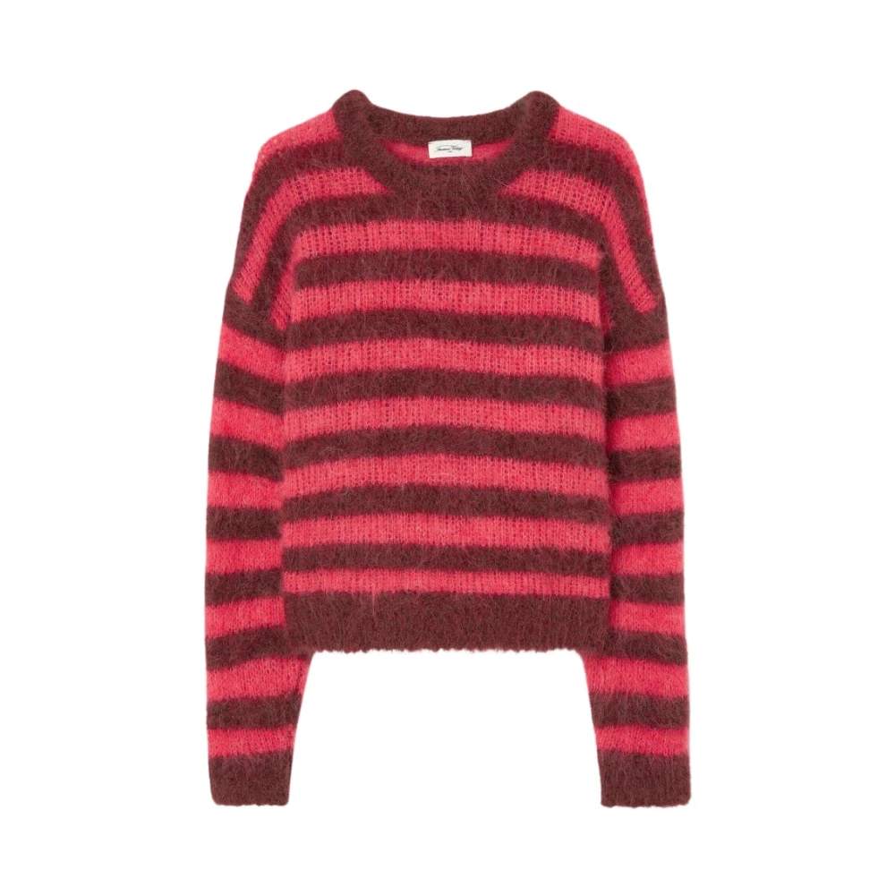 American vintage Burgundy Bymi Sweater Red Dames