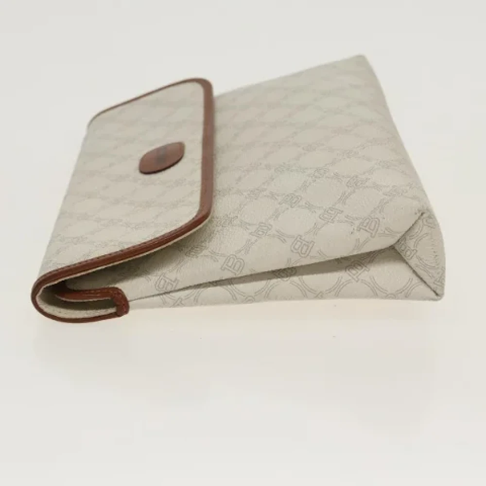 Bally Pre-owned Leather clutches White Dames