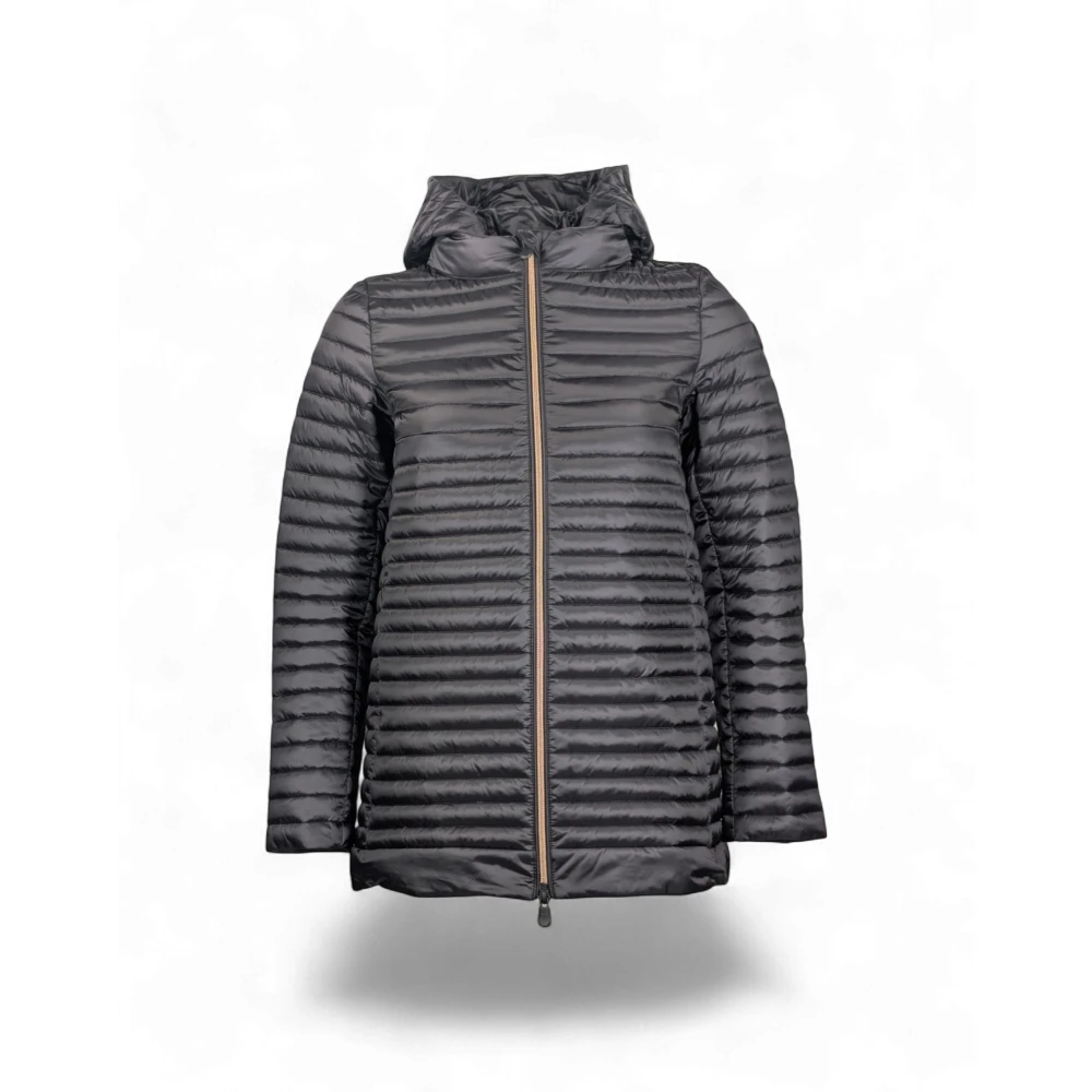 Save The Duck Women's Black Alima Quilted Coat - Winter Jackets - 3XL - Jackets