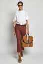 brown-cropped-stretch-trousers