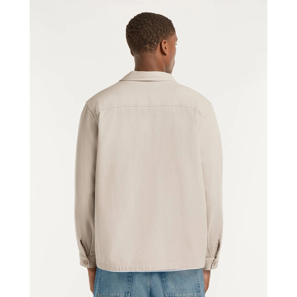 Denham The Jeanmaker Joey Overshirt FSC Stijlvolle Shirt Beige Heren
